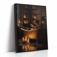 Candlelit Chapters Between Copper Walls