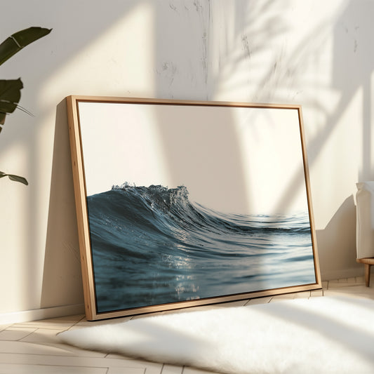 Ocean's Pulse Catches Morning Light