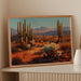 Copper Light Bathes Desert Giants