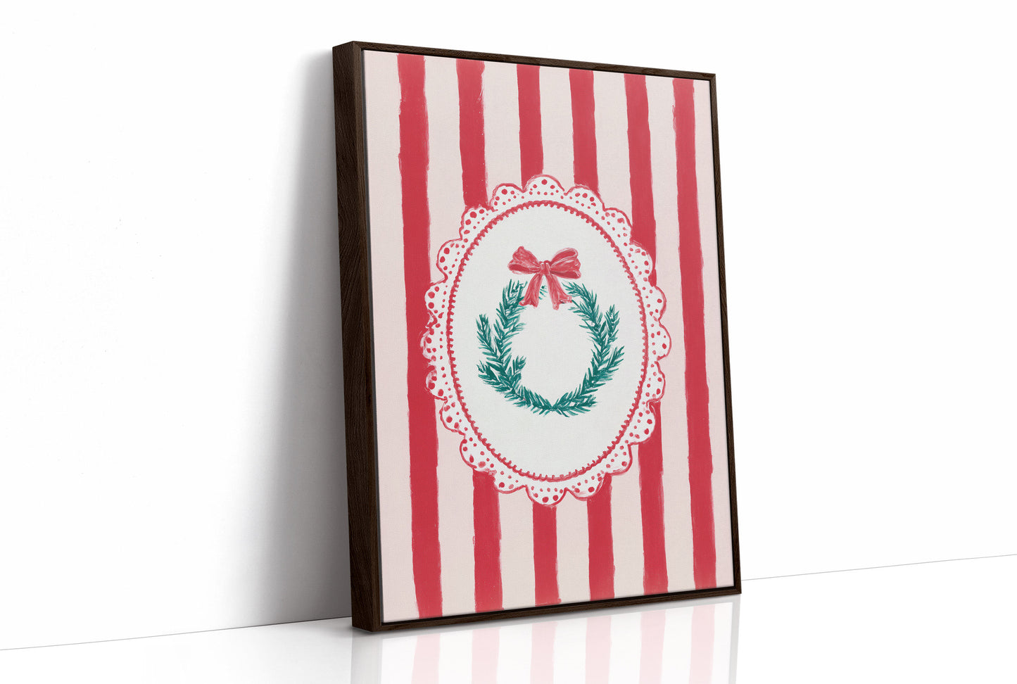 Peppermint Wreaths And Christmas Dreams
