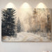 Snow Winds Through Silent Pines