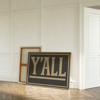 Y’ALL Mosaic Wall Art
