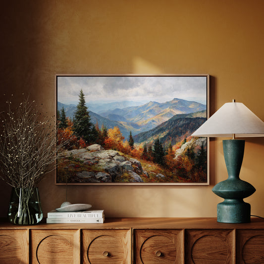 Autumn Peaks Paint Mountain Stories