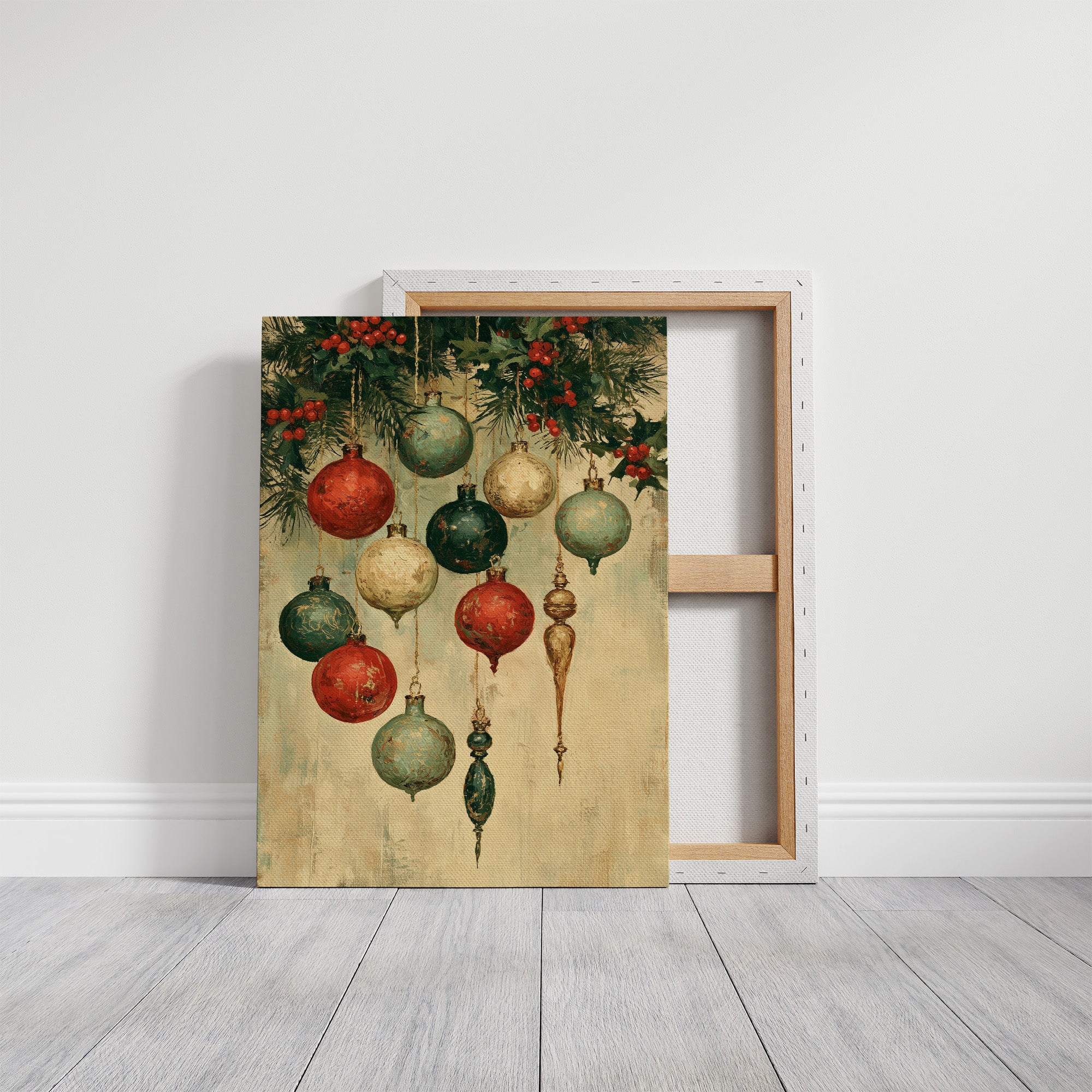 Heirloom Baubles, Hung with Holly