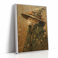 Autumn Sage Wears Fallen Leaves