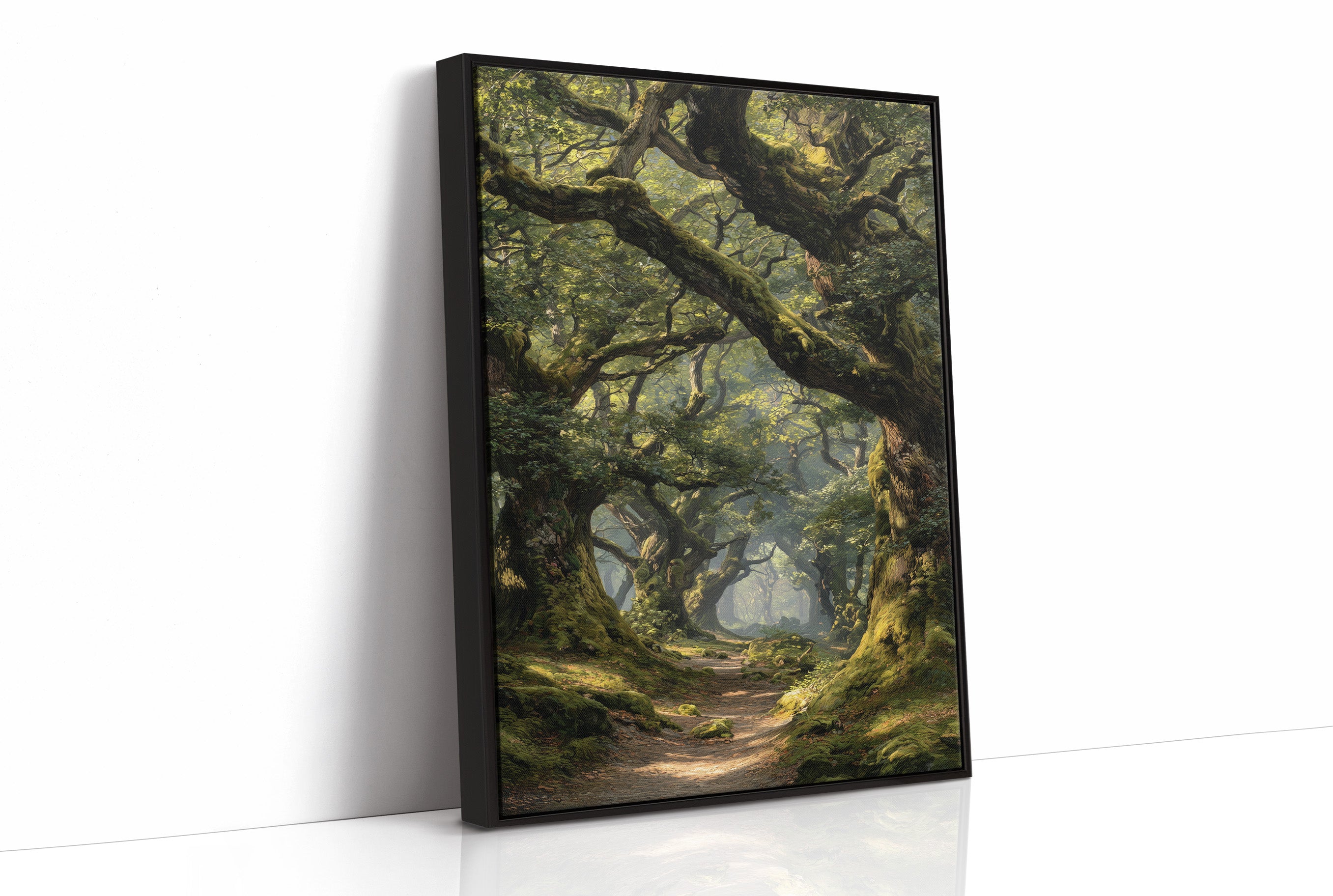 Ancient Oaks Guard Silent Passage