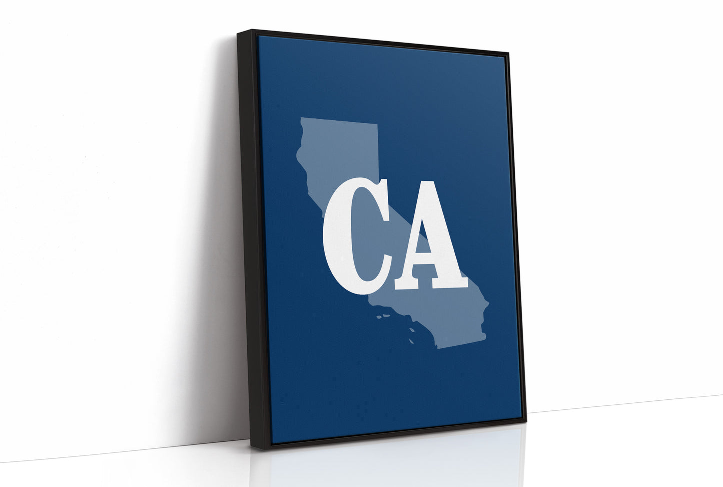 California CA State Silhouette