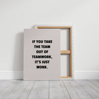 Teamwork Makes Work Meaningful