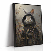 Forest Traveler In Velvet Cloak