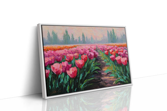 Path Through Petal-Laden Dreams