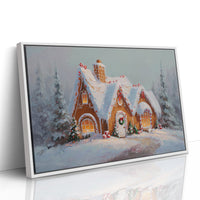 A Cottage Wrapped in Sugar Frosting