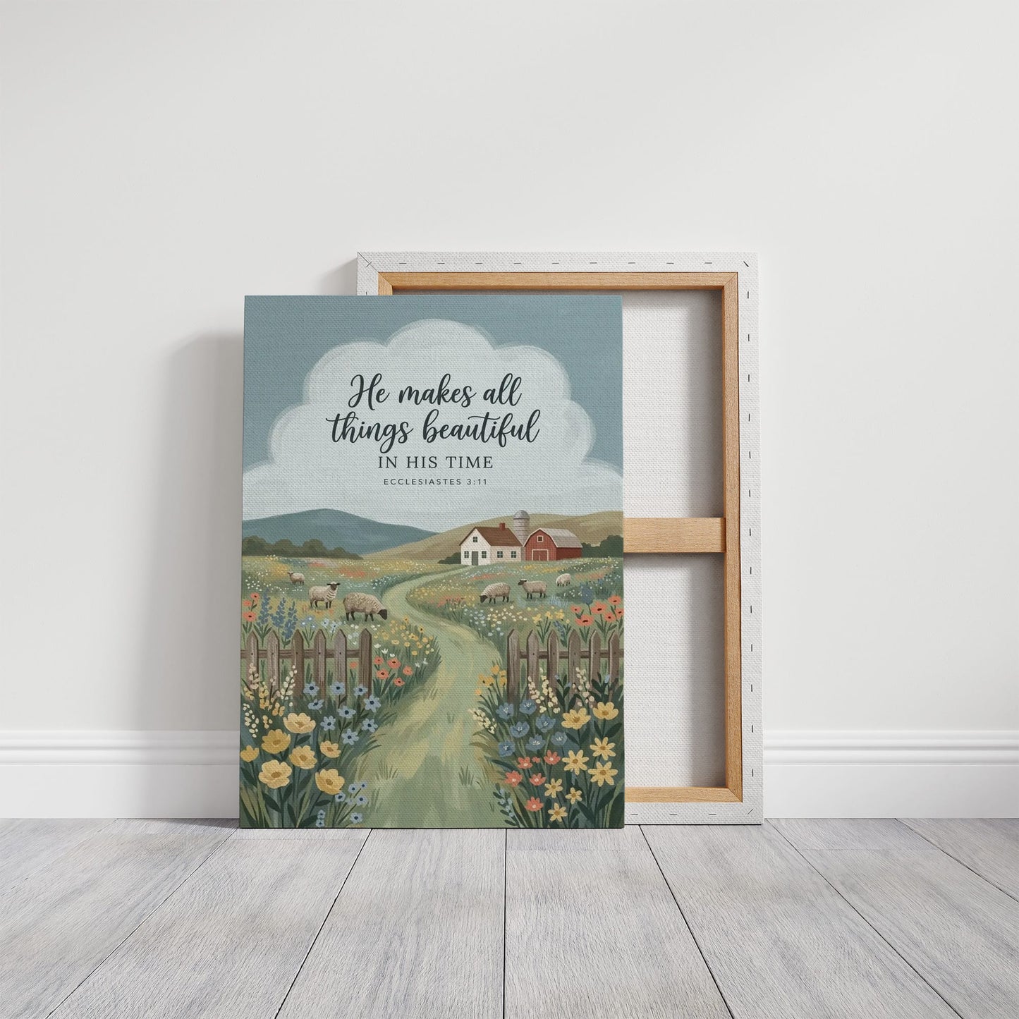 He Makes All Things Beautiful: Sheep Pasture Farmhouse