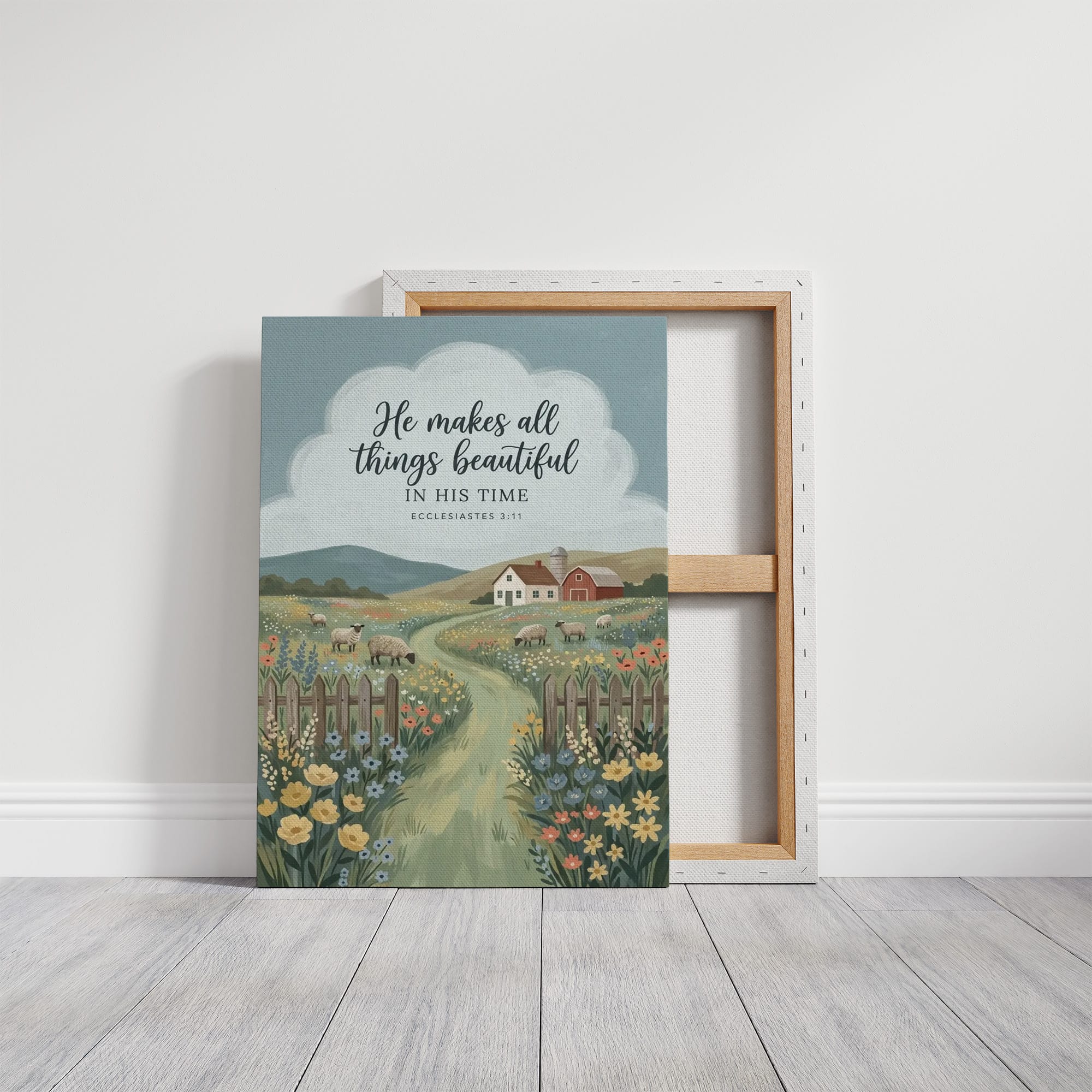He Makes All Things Beautiful: Sheep Pasture Farmhouse