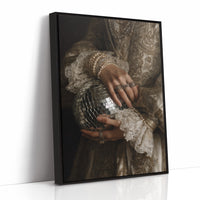 Pearls Meet Midnight's Gleaming Ball