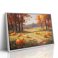 Path Through Autumn's Harvest