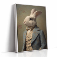 Noble Rabbit In Velvet Court