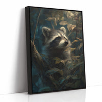 Twilight Scout Among Autumn Leaves