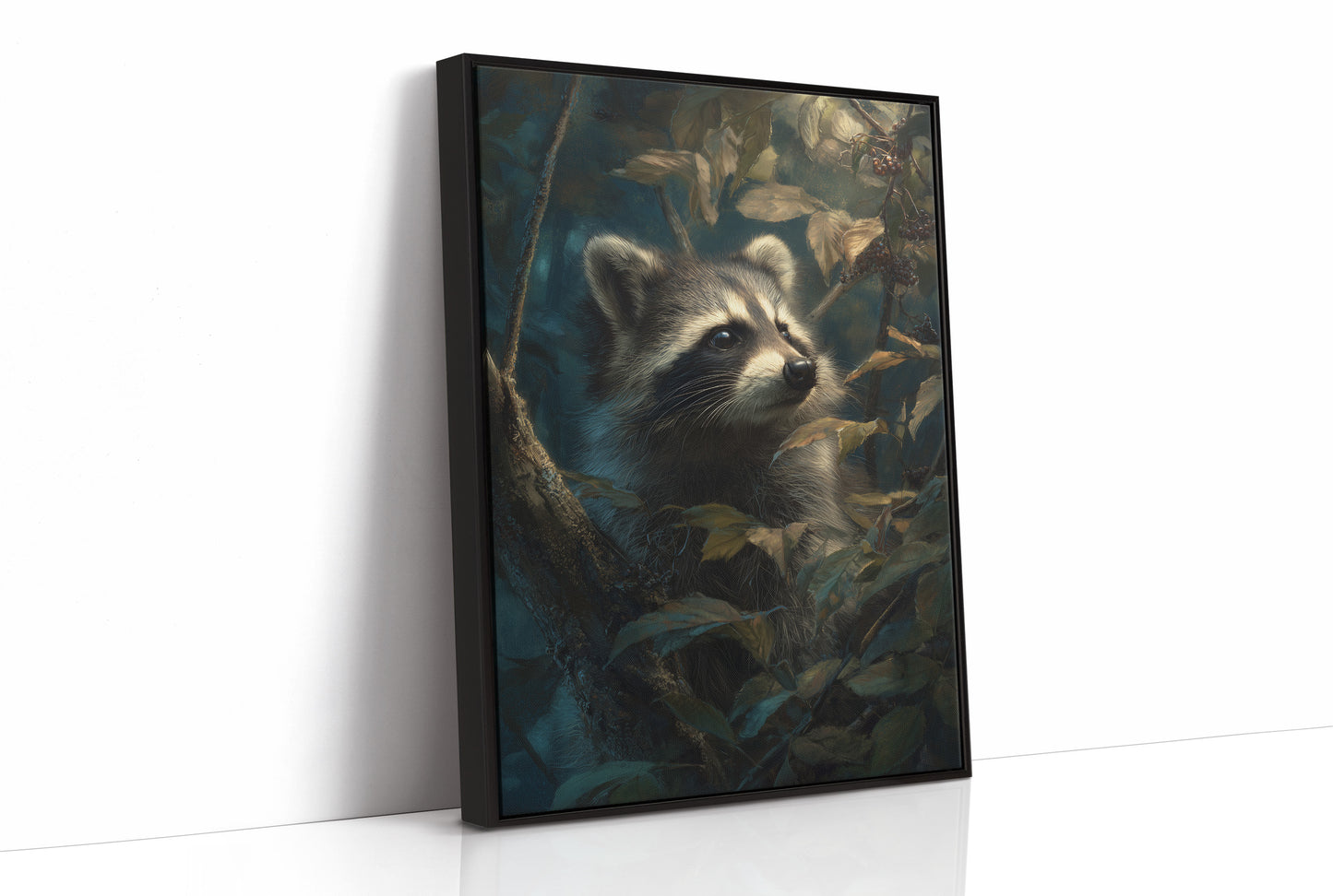 Twilight Scout Among Autumn Leaves