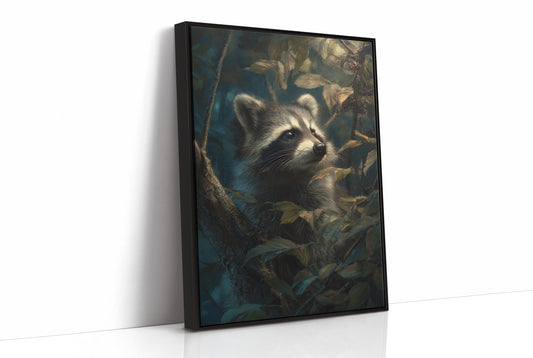 Twilight Scout Among Autumn Leaves