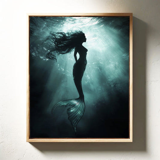 Dancer Beneath the Moonlit Waves