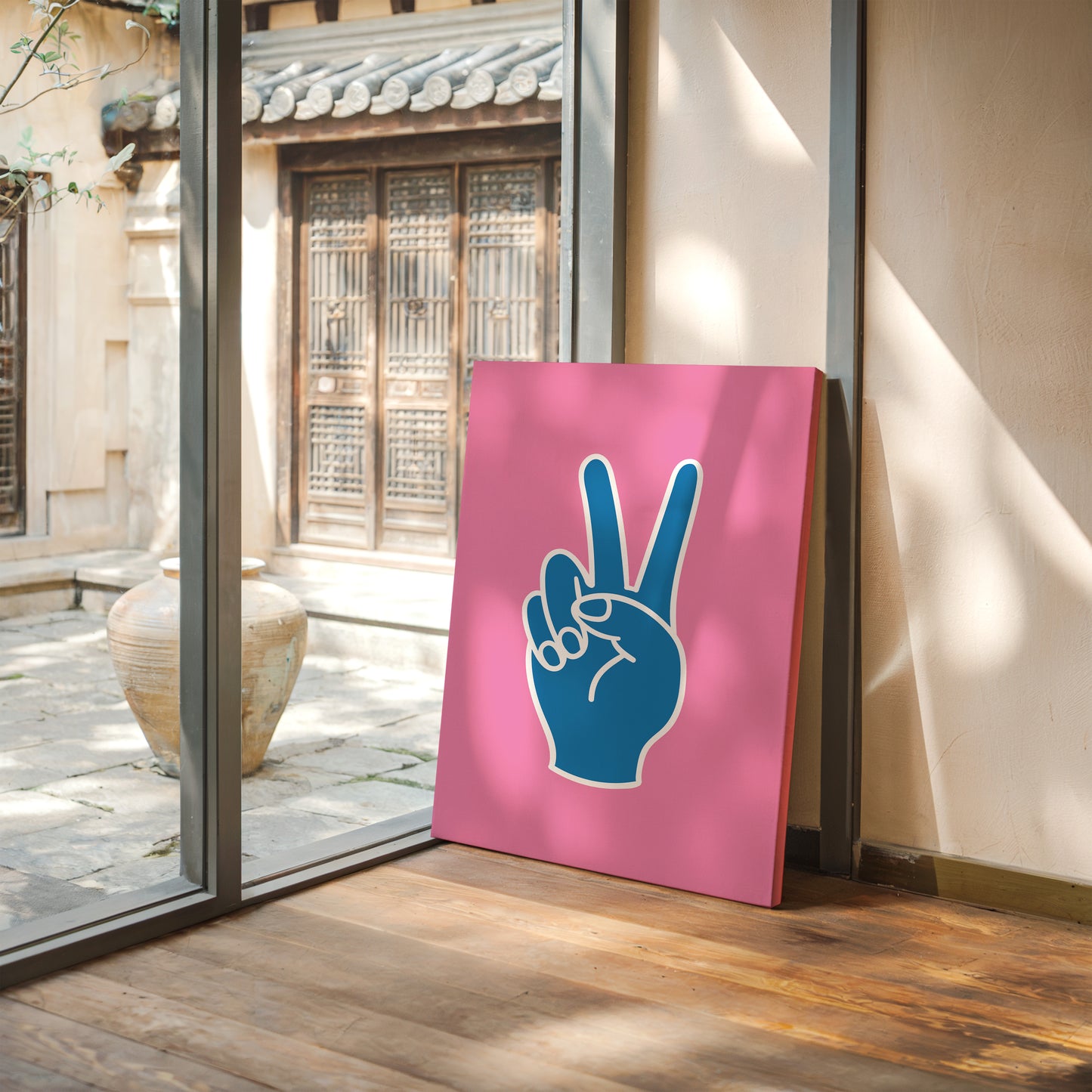 Peace Signs Paint Summer Stories