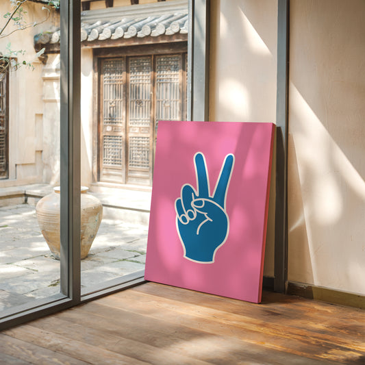 Peace Signs Paint Summer Stories