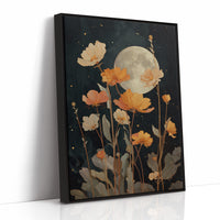 Moonlit Poppies Reach For Stars