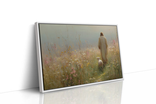 Faithful Companion Through Misty Meadows