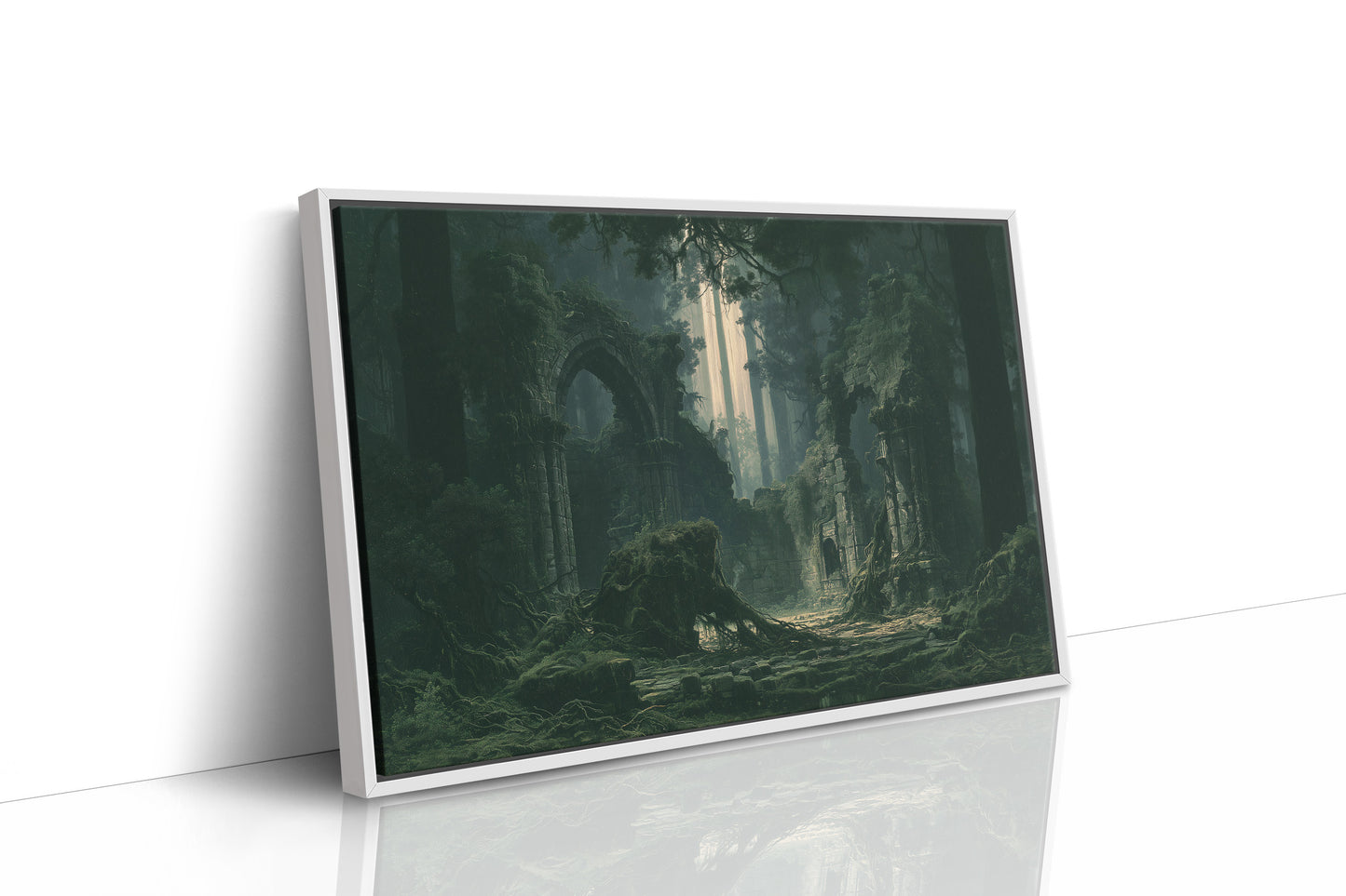 Ruins, Reclaimed by Forest