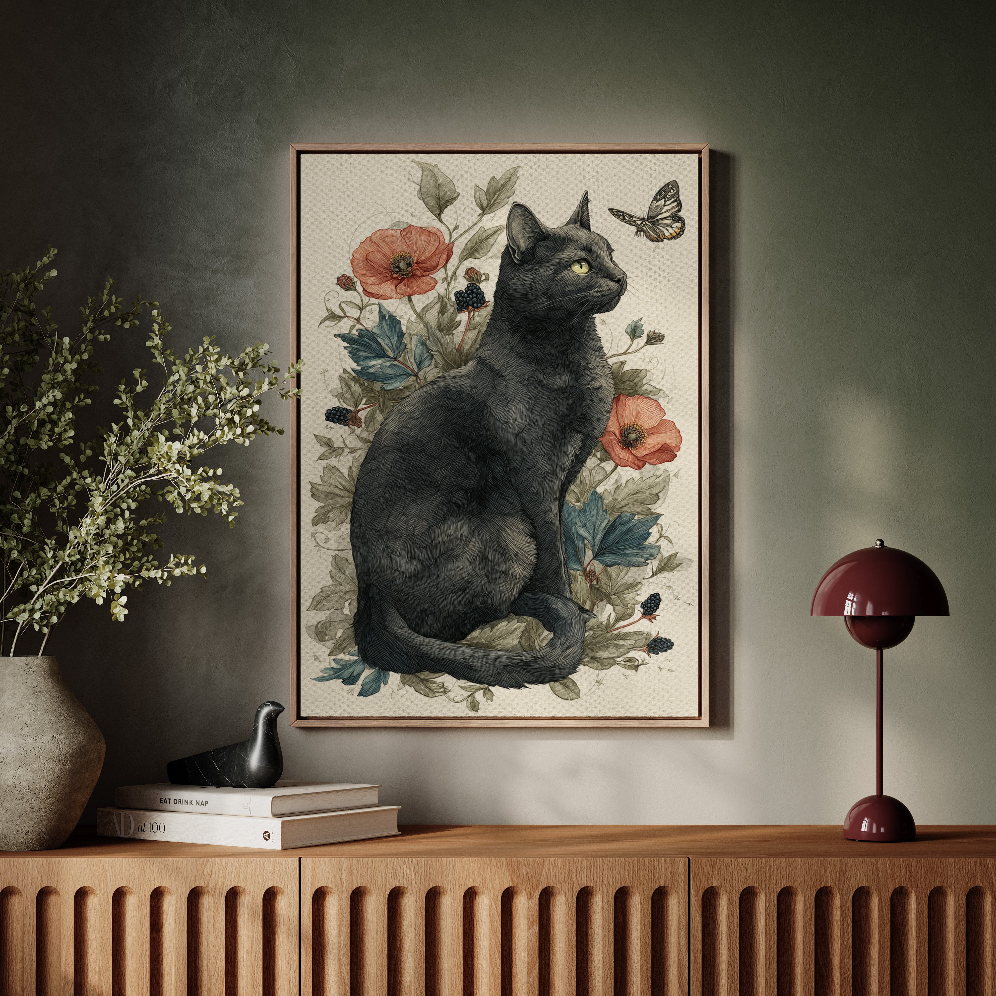The Cat Who Spoke to Butterflies