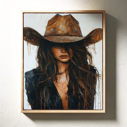 Whiskey Dust – Bold Western Cowgirl Print