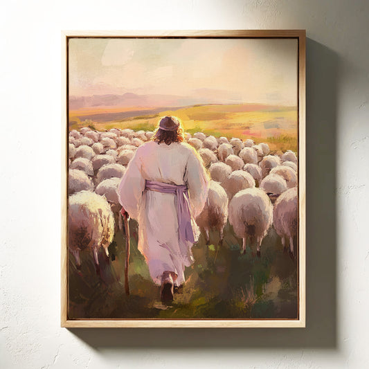 The Shepherd Leads at Dawn