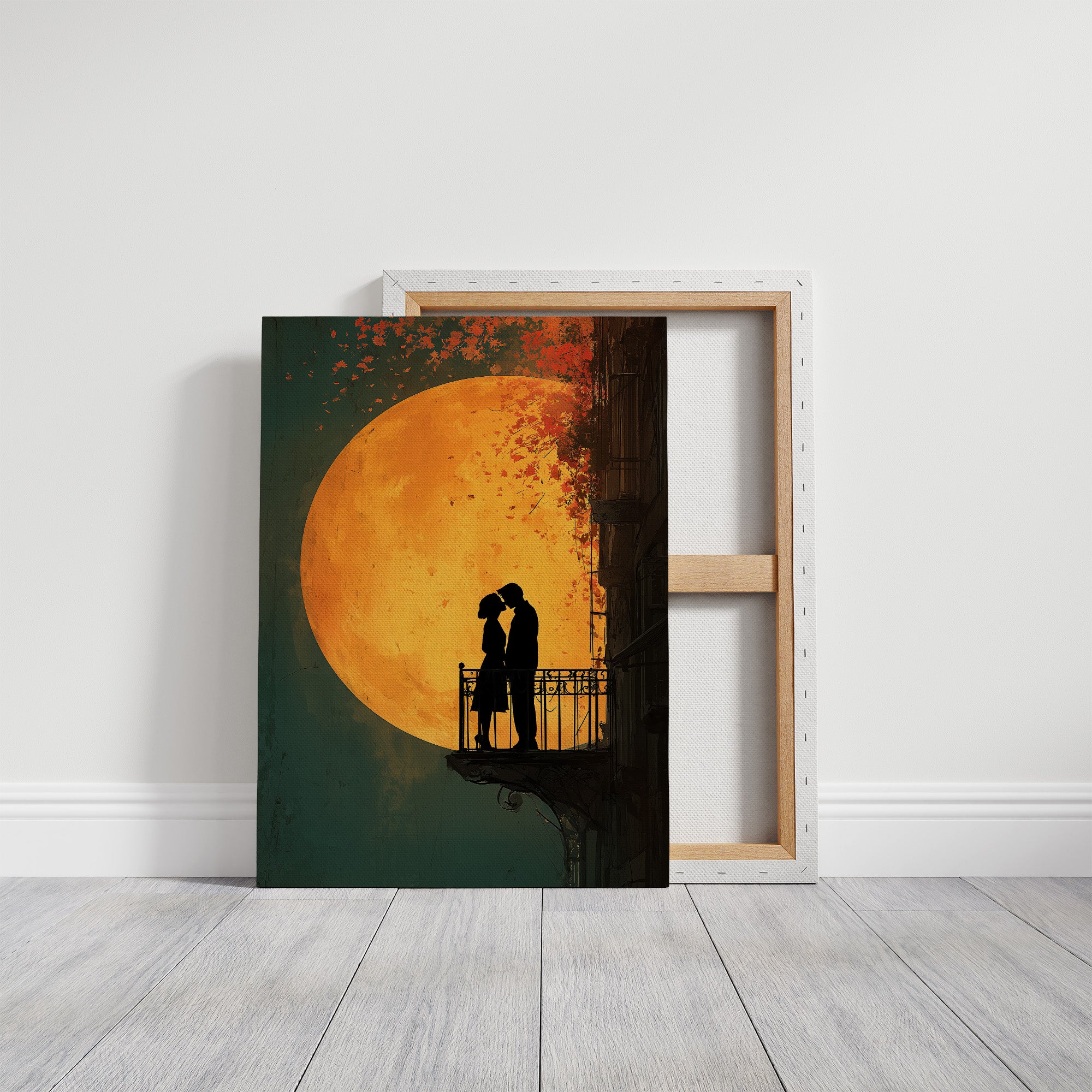 The Moon Made Room for Them
