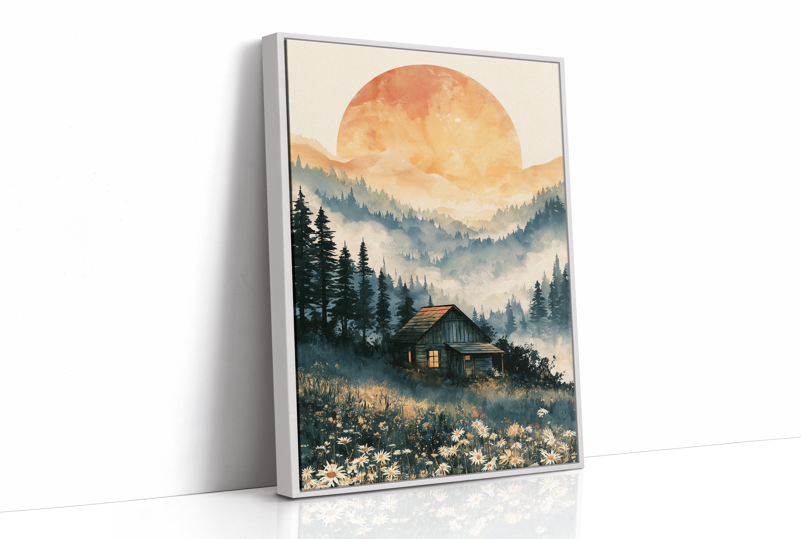 Cabin in the Daisy Fog, Amber Moon