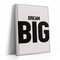 Dream Big Bold Minimal Typography