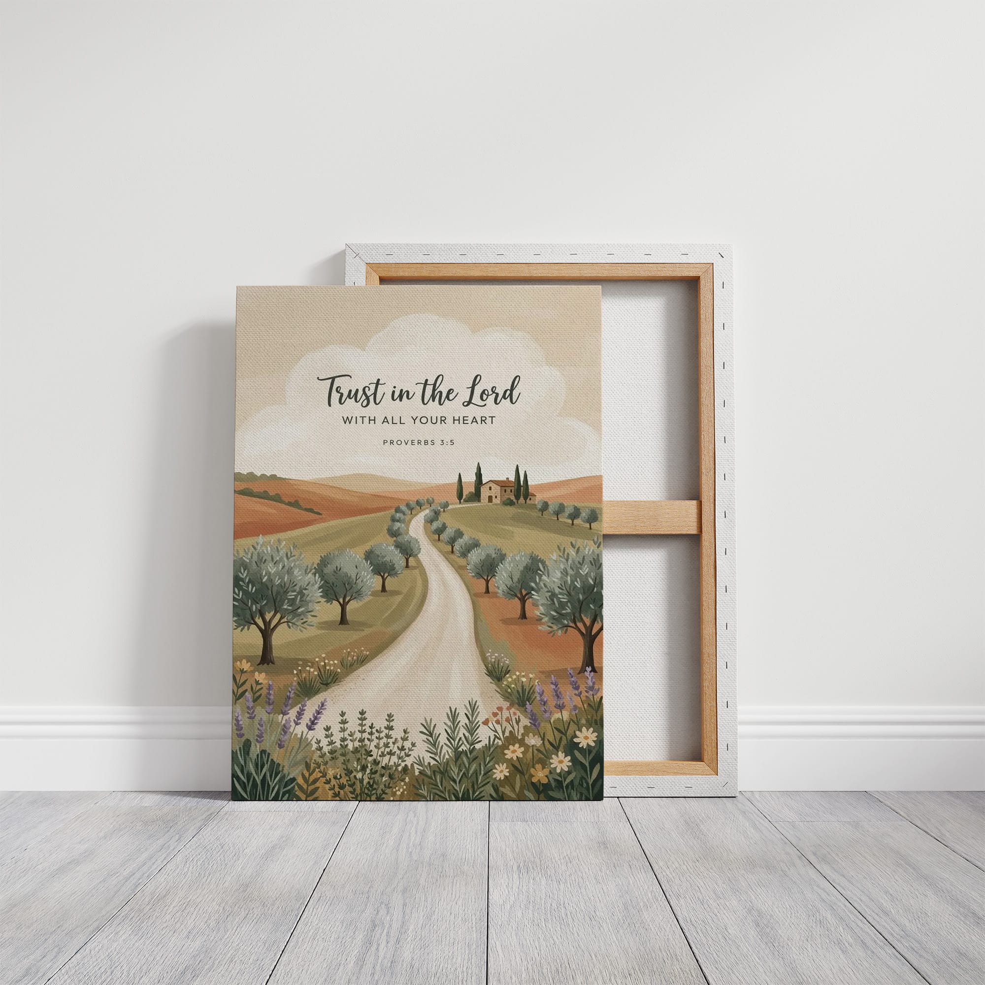 Trust in the Lord: Tuscan Olive Grove Villa