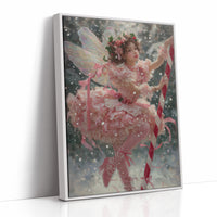 Winter Ribbons Dance Through Snow