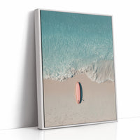 Surfboard, Sand, Solitude