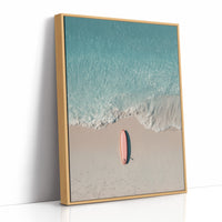 Surfboard, Sand, Solitude