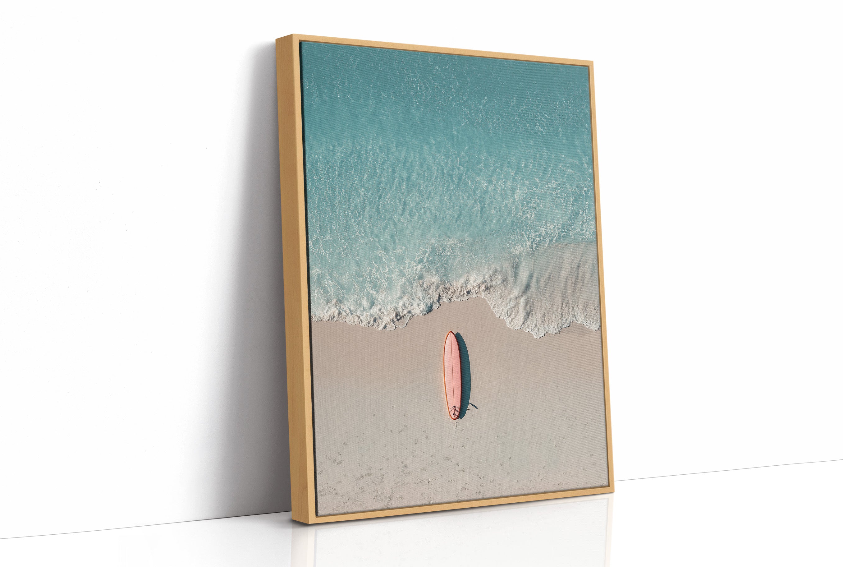 Surfboard, Sand, Solitude
