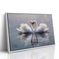 Hearts Entwined Upon Still Waters