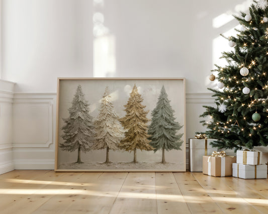 Winter Pines Share Gentle Secrets