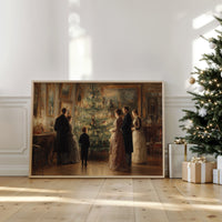 Candlelit Traditions Through Victorian Glass