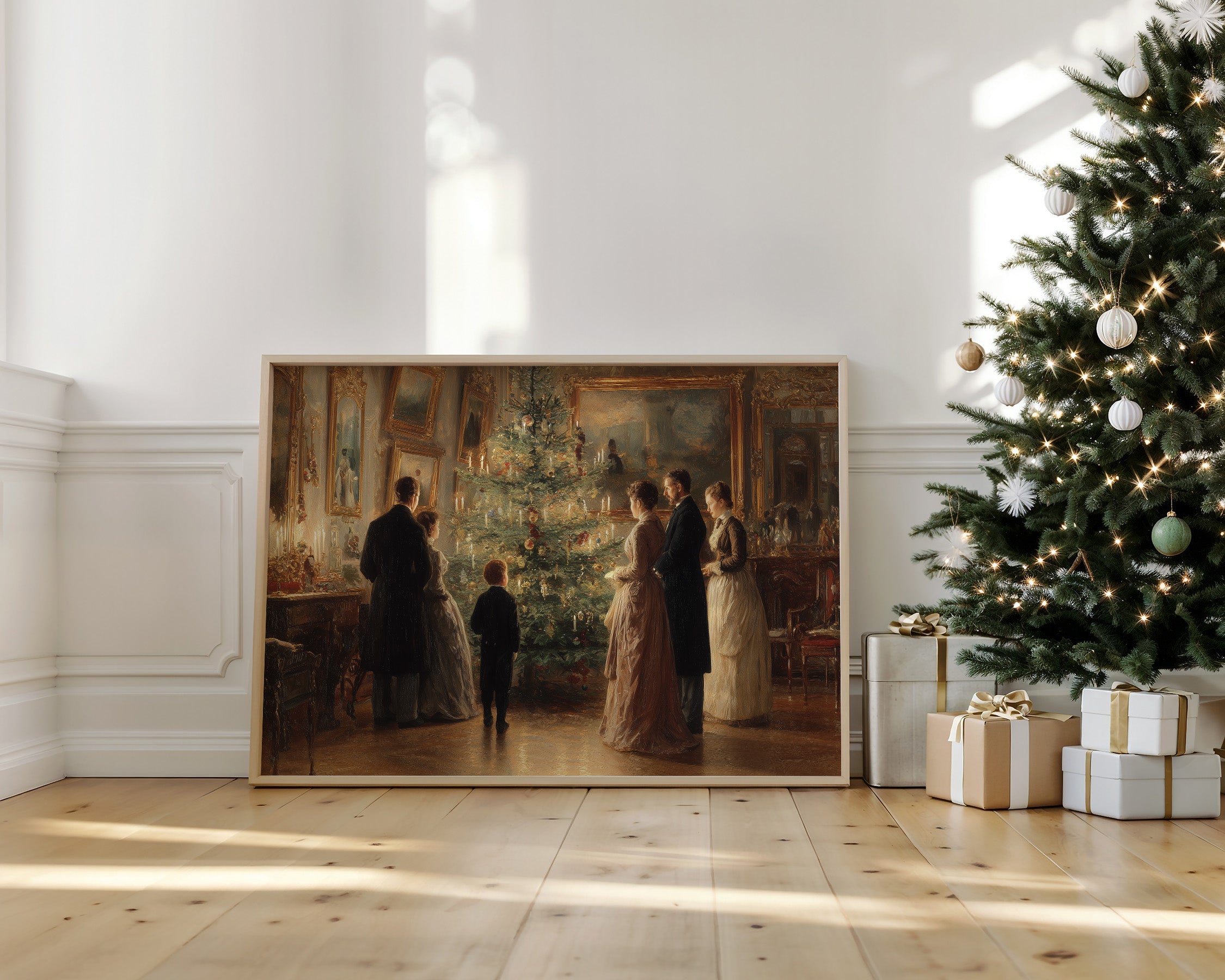 Candlelit Traditions Through Victorian Glass