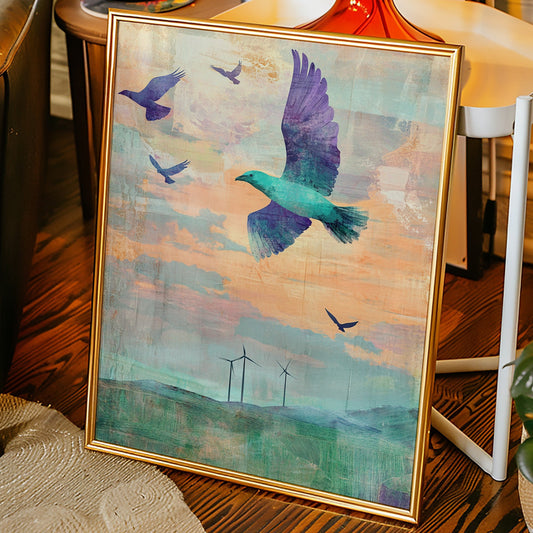 Wind Turbines Call Sacred Wings