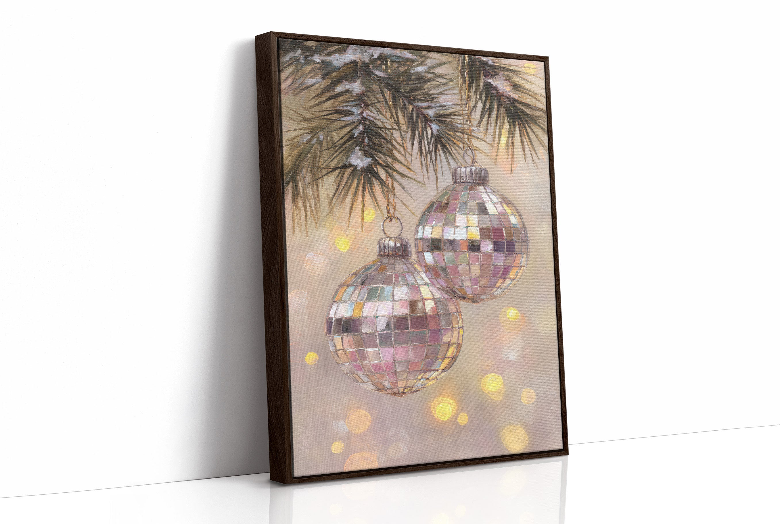 December Dances In Silver Spheres