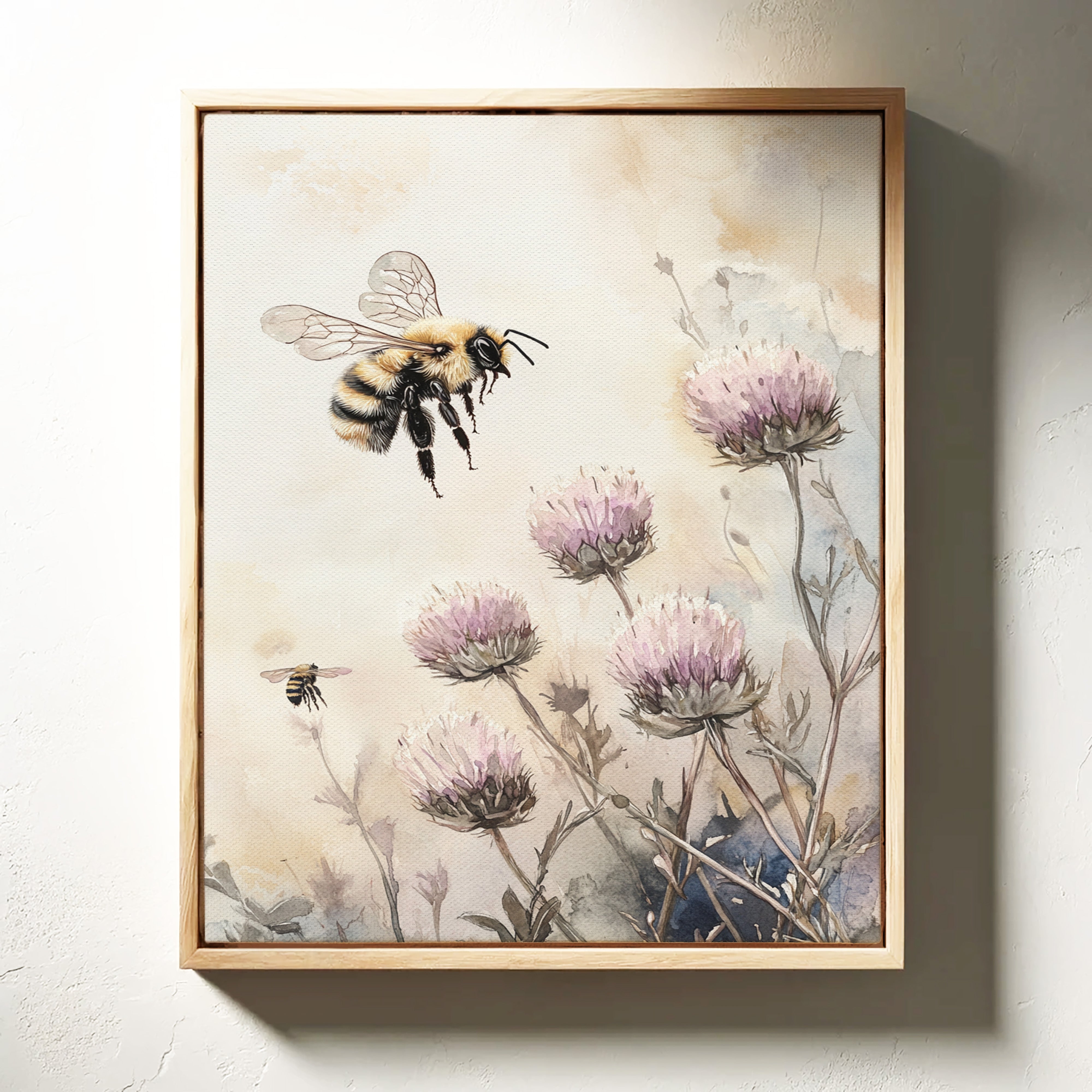 Pollinators Dance Among Petals
