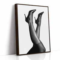 Elegant Silhouette: Stilettos in Motion