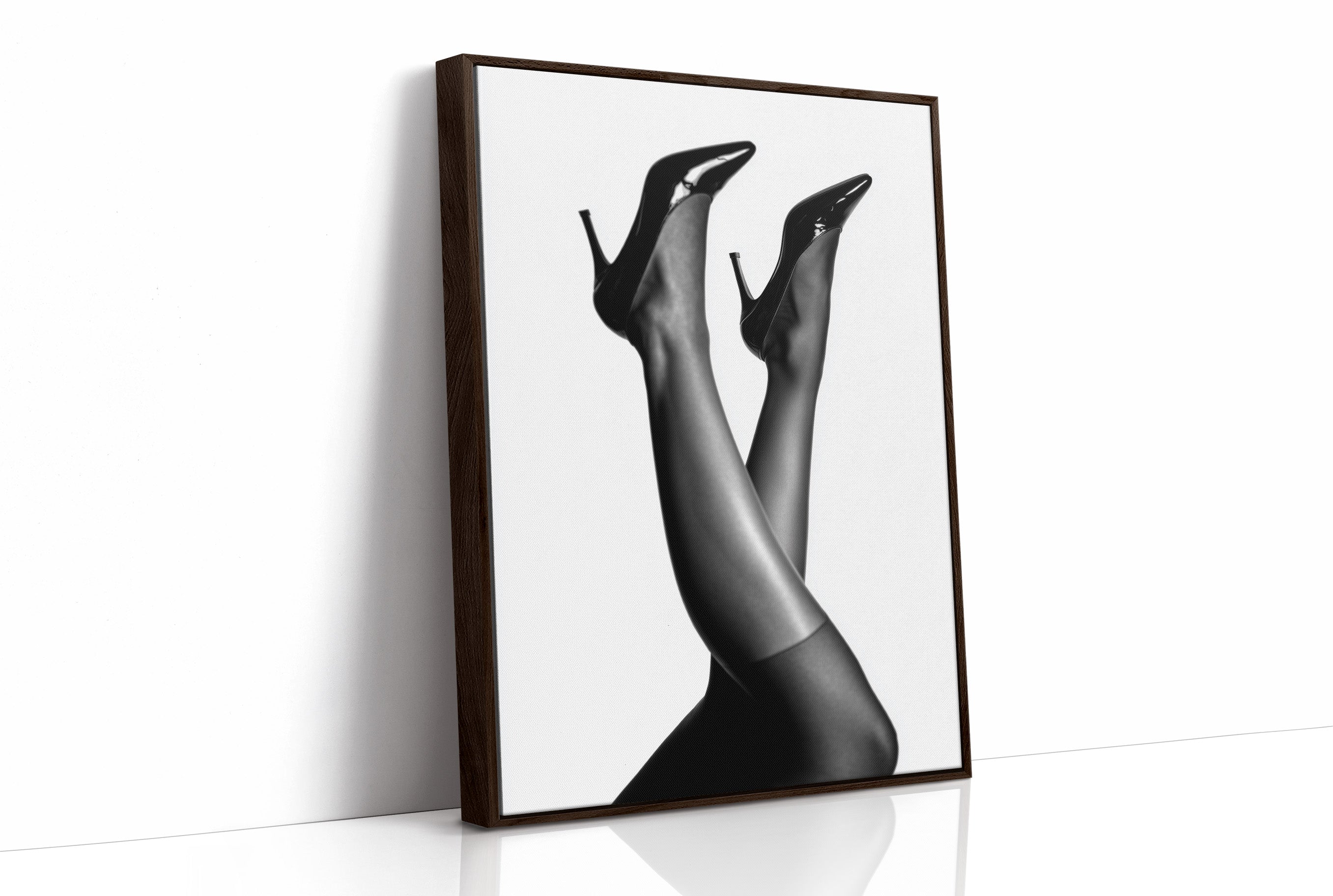 Elegant Silhouette: Stilettos in Motion