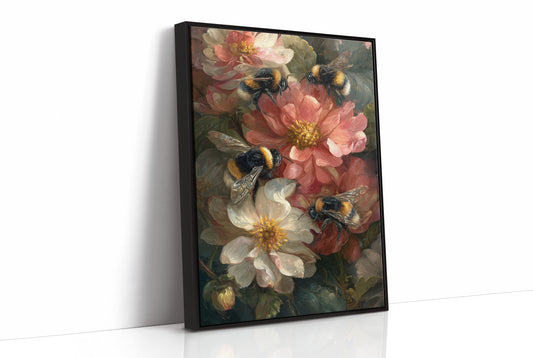 Peonies Hum With Golden Wings